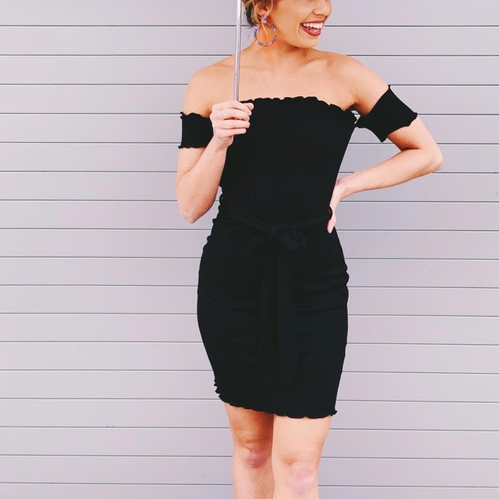 Blue blush dress